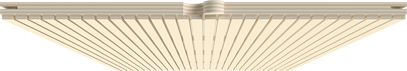 ab pano 25 - Panneau acoustique rainuré en bois