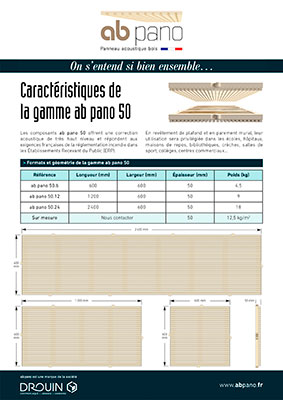 Documentation ab pano 50